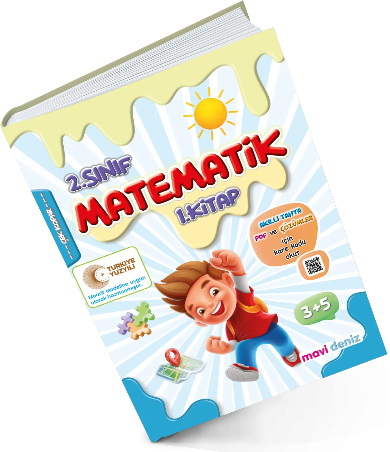 Mavi Deniz Yayıncılık 2. Sınıf Matematik 1. Kitap