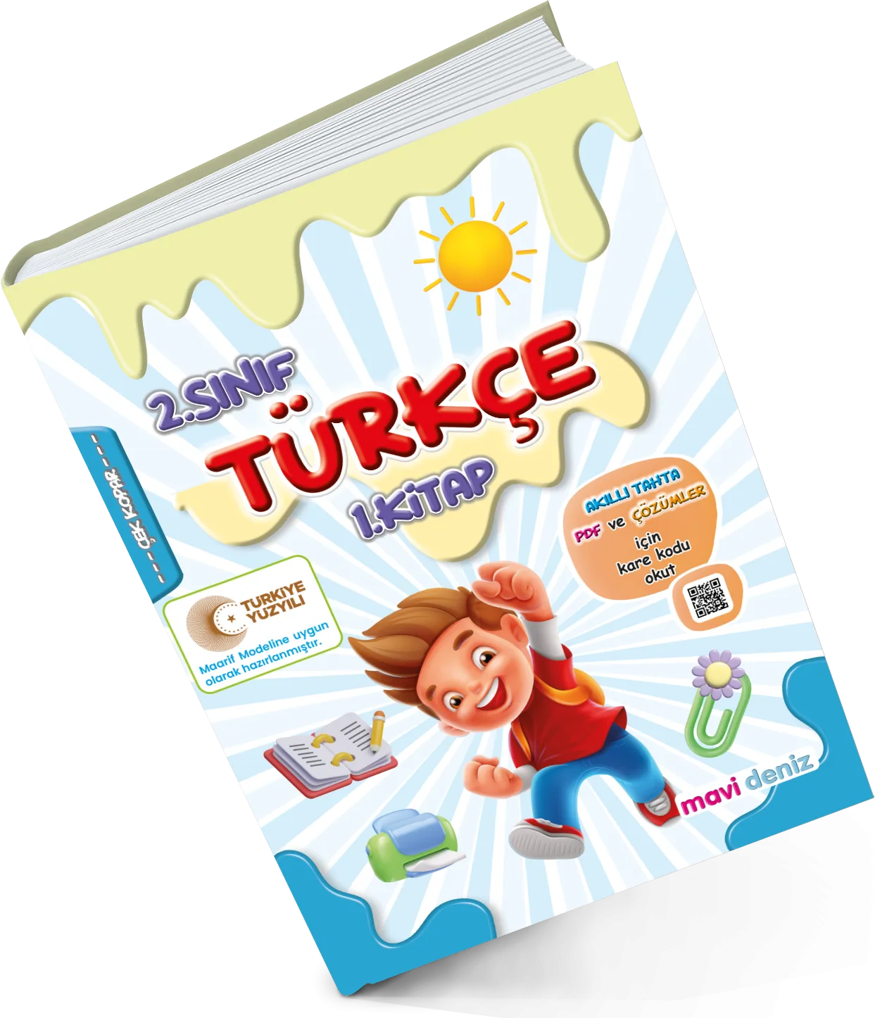 Mavi Deniz Yayıncılık 2. Sınıf Türkçe 1. Kitap