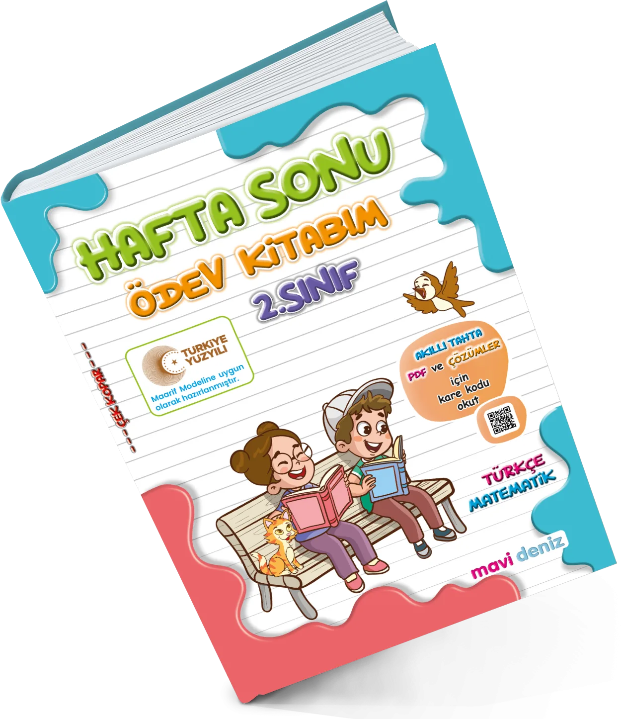 Mavi Deniz Yayıncılık 2. Sınıf Hafta Sonu Ödev Kitabı